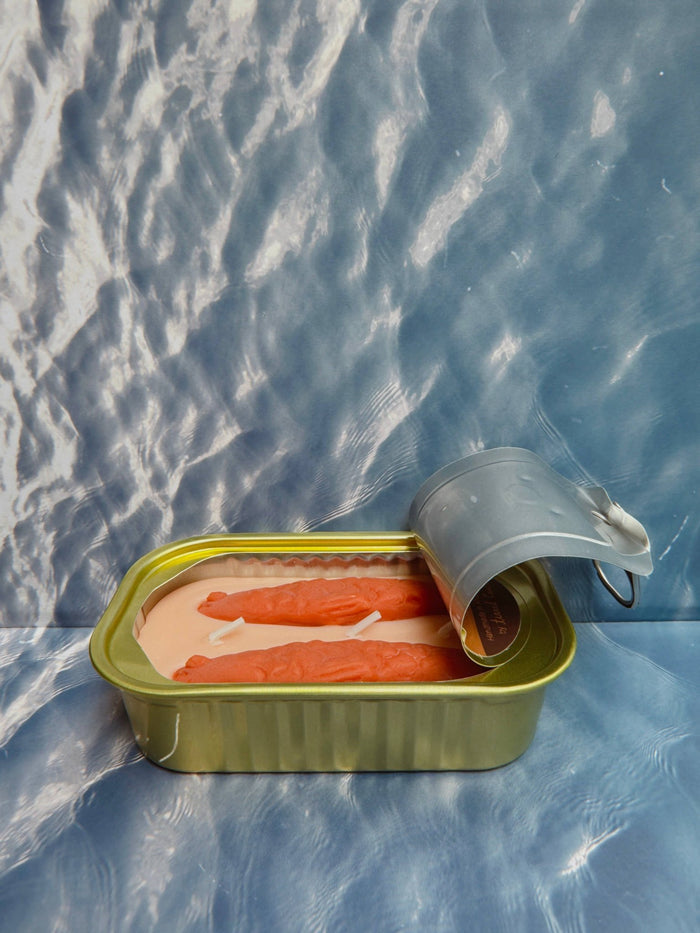 Tinned Fish Candle - Oakmoss & Amber - Lone Fox