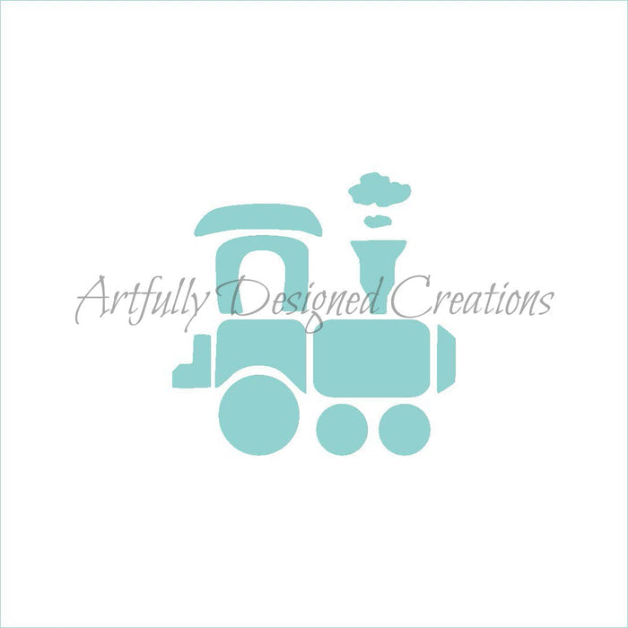 Train Stencil