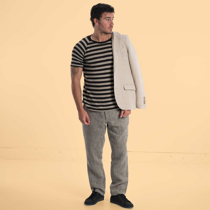 hemp knit t-shirt