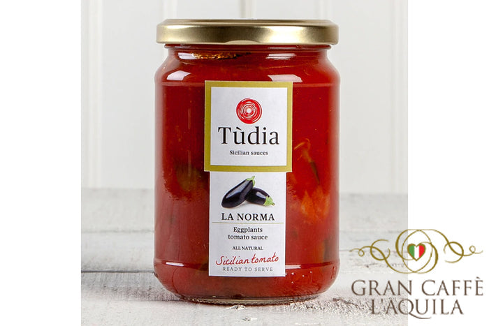 TUDIA EGGPLANT 'NORMA' TOMATO SAUCE - 12.34oz