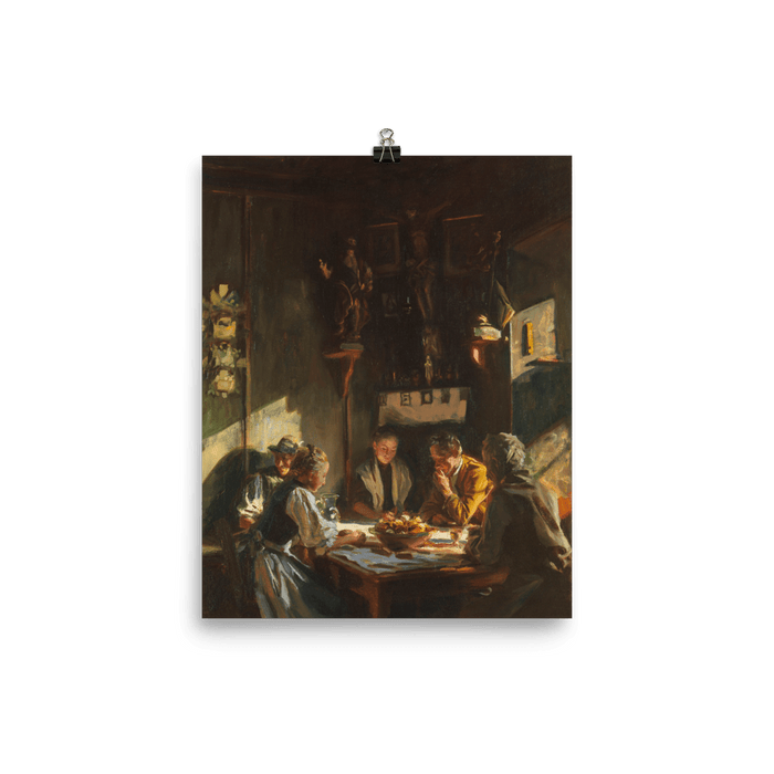 "Tyrolese Interior" Art Print - Lone Fox