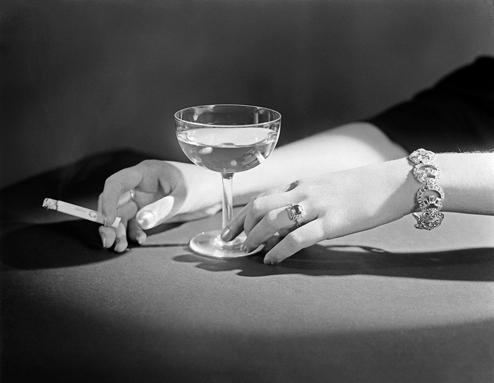 Untitled (Champagne & Cigarette)