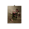 "Vase of Roses" Art Print - Lone Fox