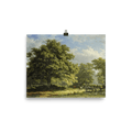 "View in the Bentheim Forest" Art Print - Lone Fox