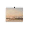 "View of the Elbe" Art Print - Lone Fox