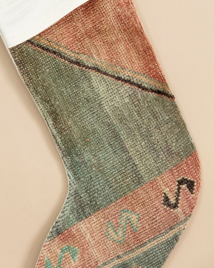 Vintage Turkish Kilim Stocking 05 - Lone Fox