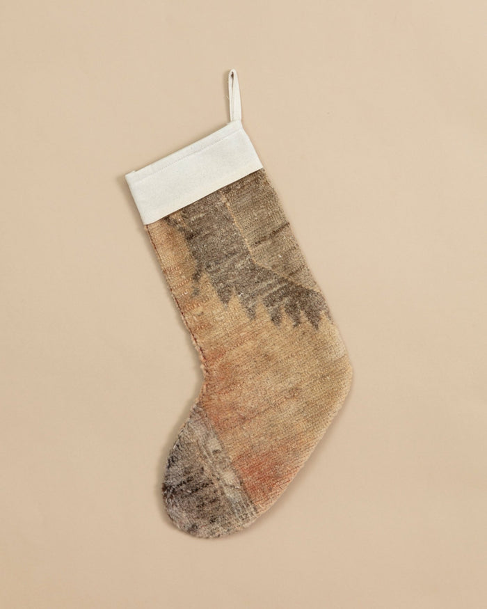 Vintage Turkish Kilim Stocking 10 - Lone Fox