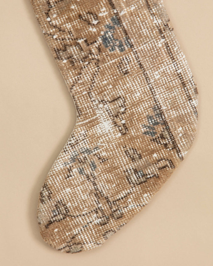 Vintage Turkish Kilim Stocking 11 - Lone Fox