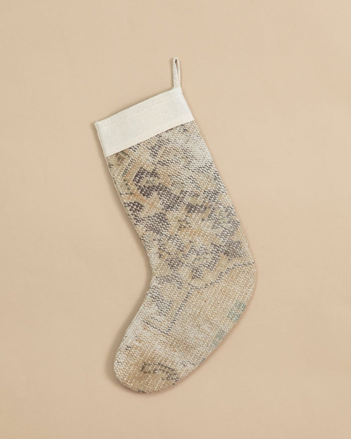 Vintage Turkish Kilim Stocking 21 - Lone Fox