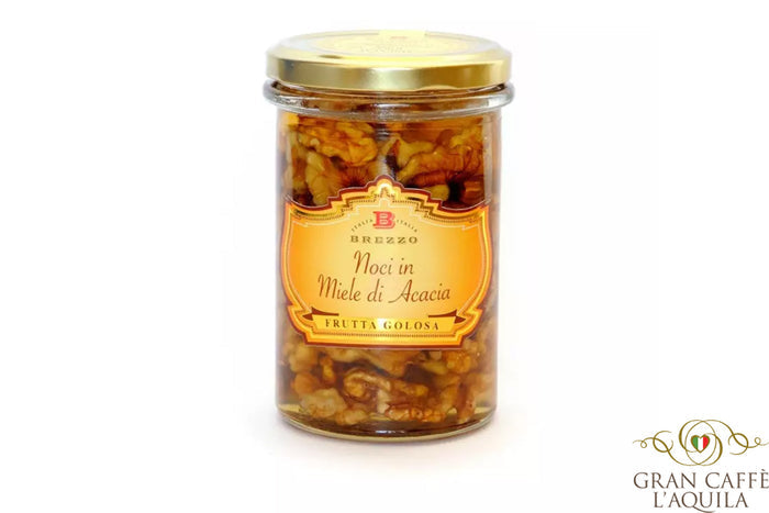 WALNUTS IN ACACIA HONEY - BREZZO (8.47oz/230g)