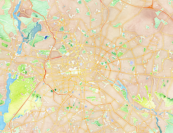 Watercolor Berlin