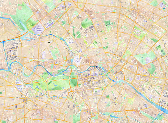 Watercolor Berlin
