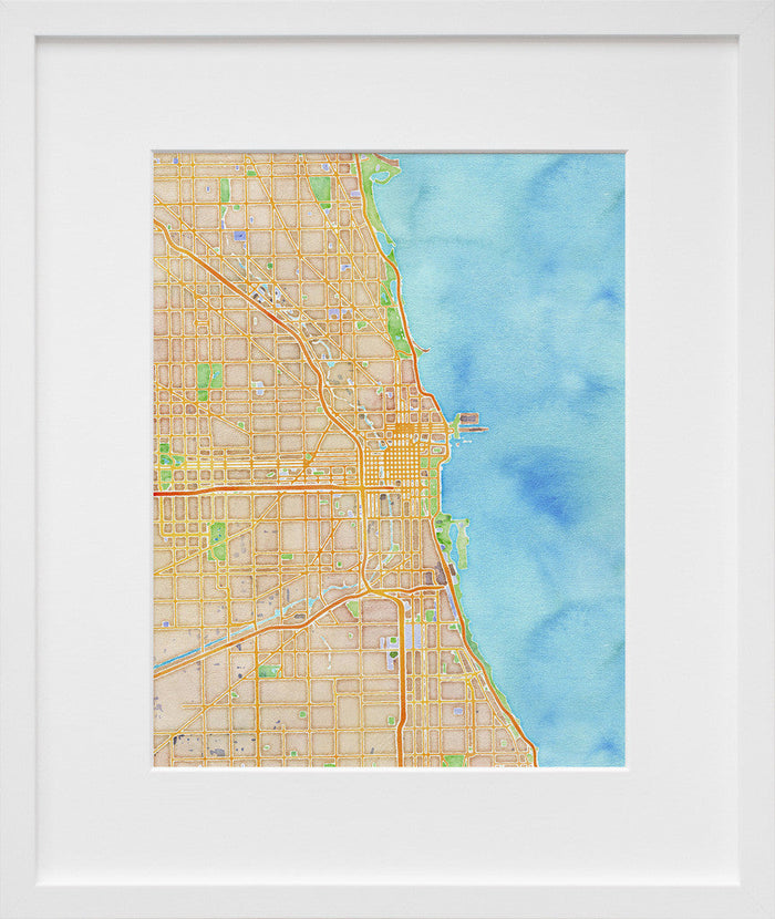 Watercolor Chicago