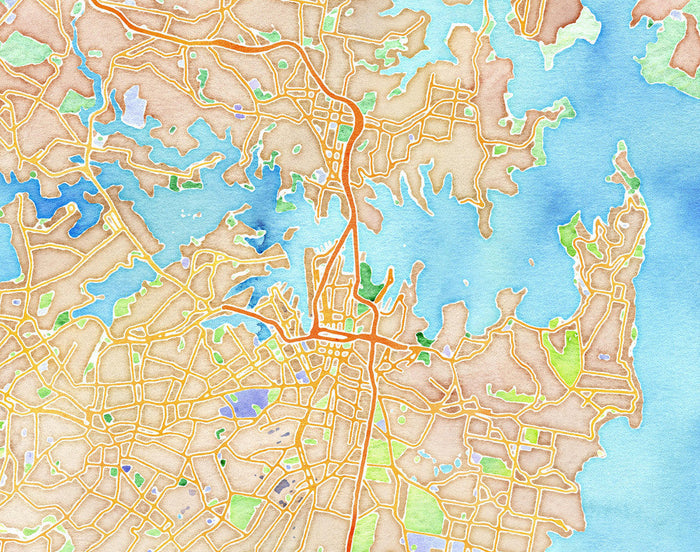 Watercolor Sydney