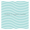 Wave Lines Stencil