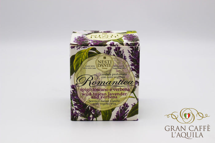 WILD TUSCAN LAVENDER & VERBENA SCENTED CANDLE