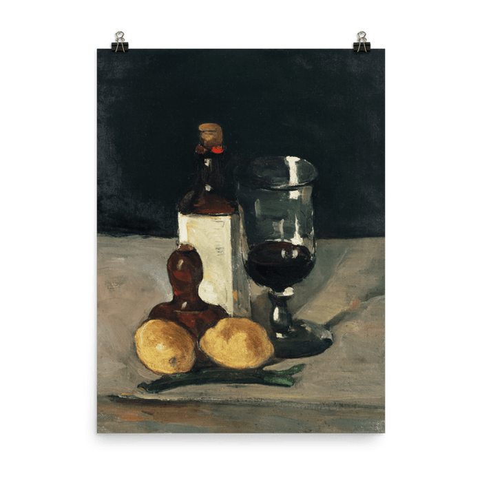 "Wine and Lemons" Art Print - Lone Fox