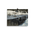 "Winter at the River Simoa" Art Print - Lone Fox