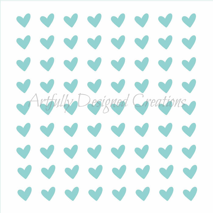 Wonky Heart Sprinkle Swipes