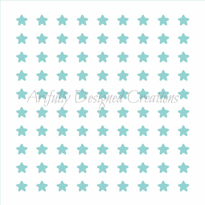 Wonky Star Sprinkle Swipes