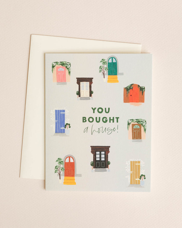 You Bought A House Card - Lone Fox
